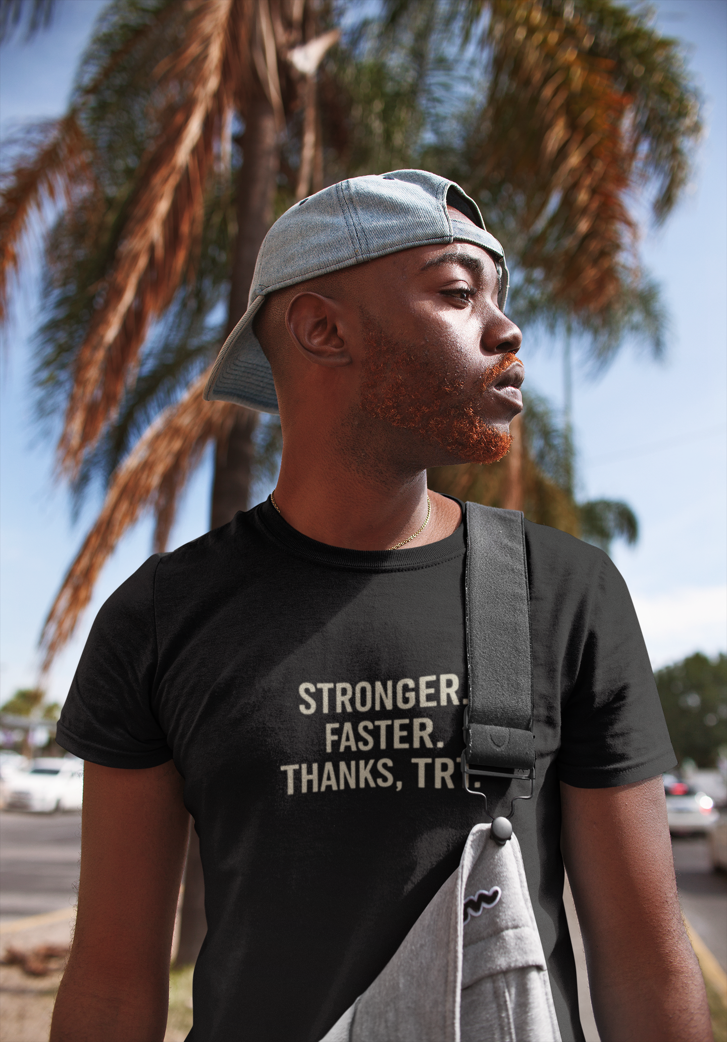 Stronger Faster Thanks TRT Shirt | Motivational Workout Tee | Testosterone Therapy Fitness Apparel | Gift for Him | Gym Performance Gear