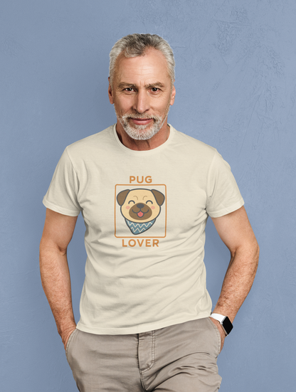 Pug Lover Unisex T-Shirt | Cute Dog Graphic & Pet Owner Gift