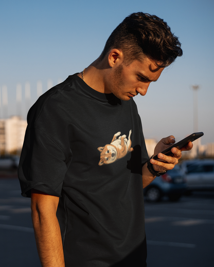 Playful Shiba Inu T-Shirt | Cute Dog Lover Gift | Funny Kawaii Pet Owner Apparel | Unisex Shiba Inu Mom/Dad Tee
