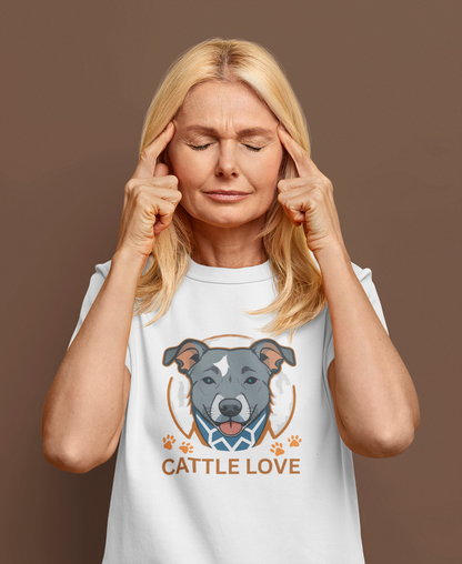 Cattle Love Unisex T-Shirt | Animal Lover & Dog Owner Gift