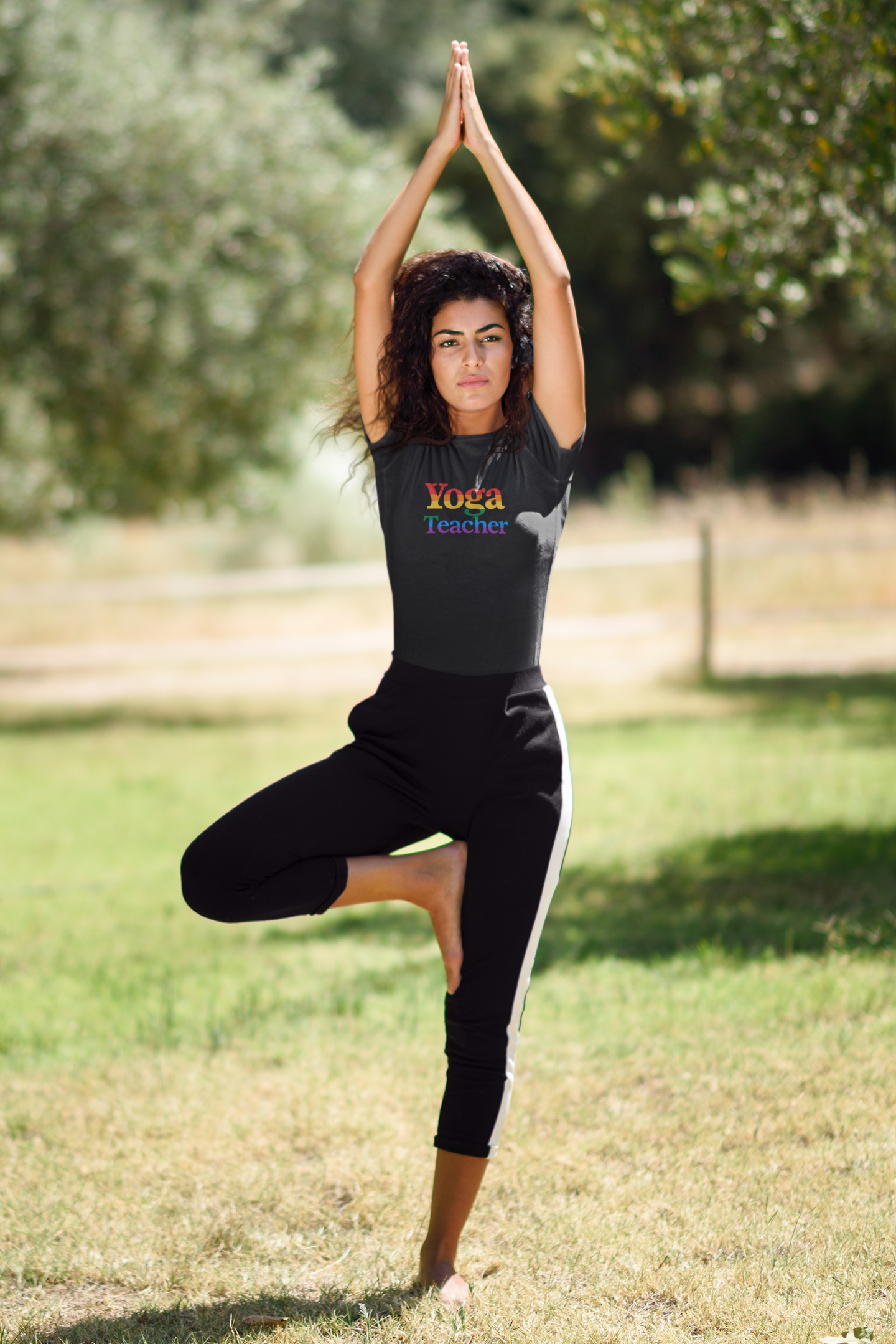 Pride LGBTQ Yoga Teacher Tee: Unisex Yoga Instructor Gift