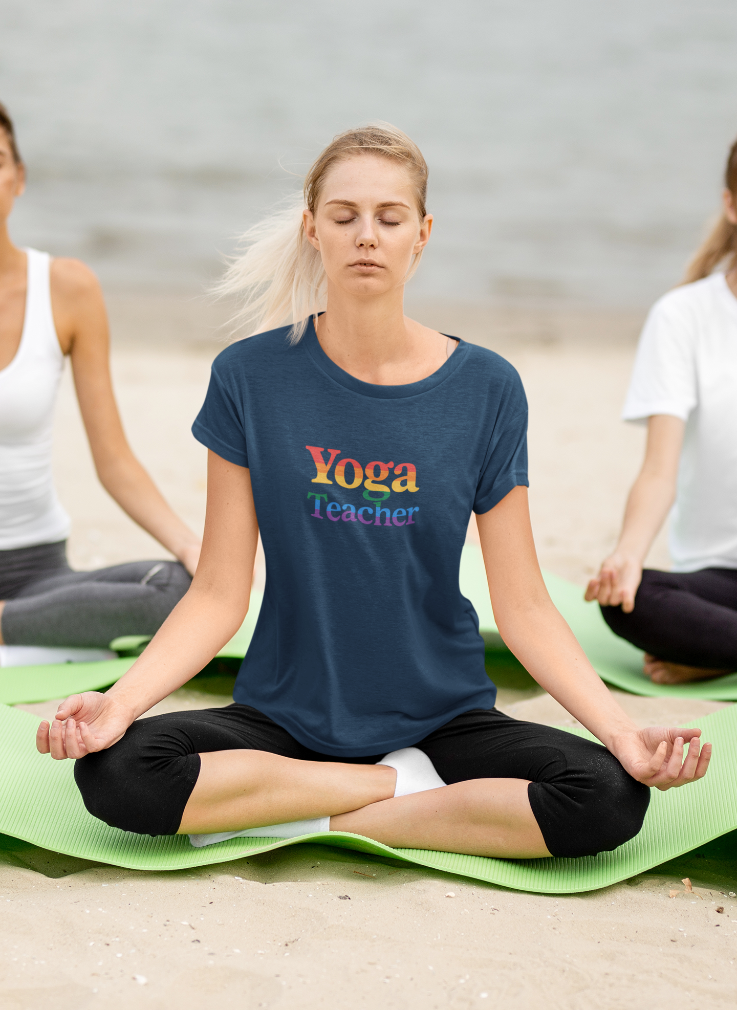 Pride LGBTQ Yoga Teacher Tee: Unisex Yoga Instructor Gift