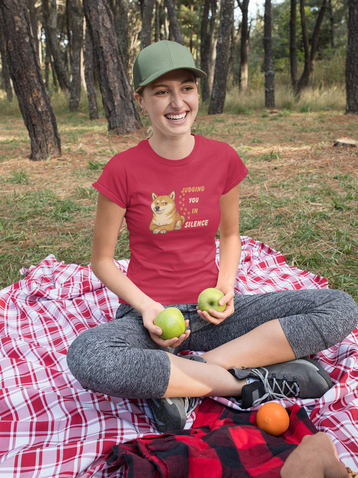 Funny Shiba Inu Judgment T-Shirt | Unisex Dog Lover & Humorous Pet Tee