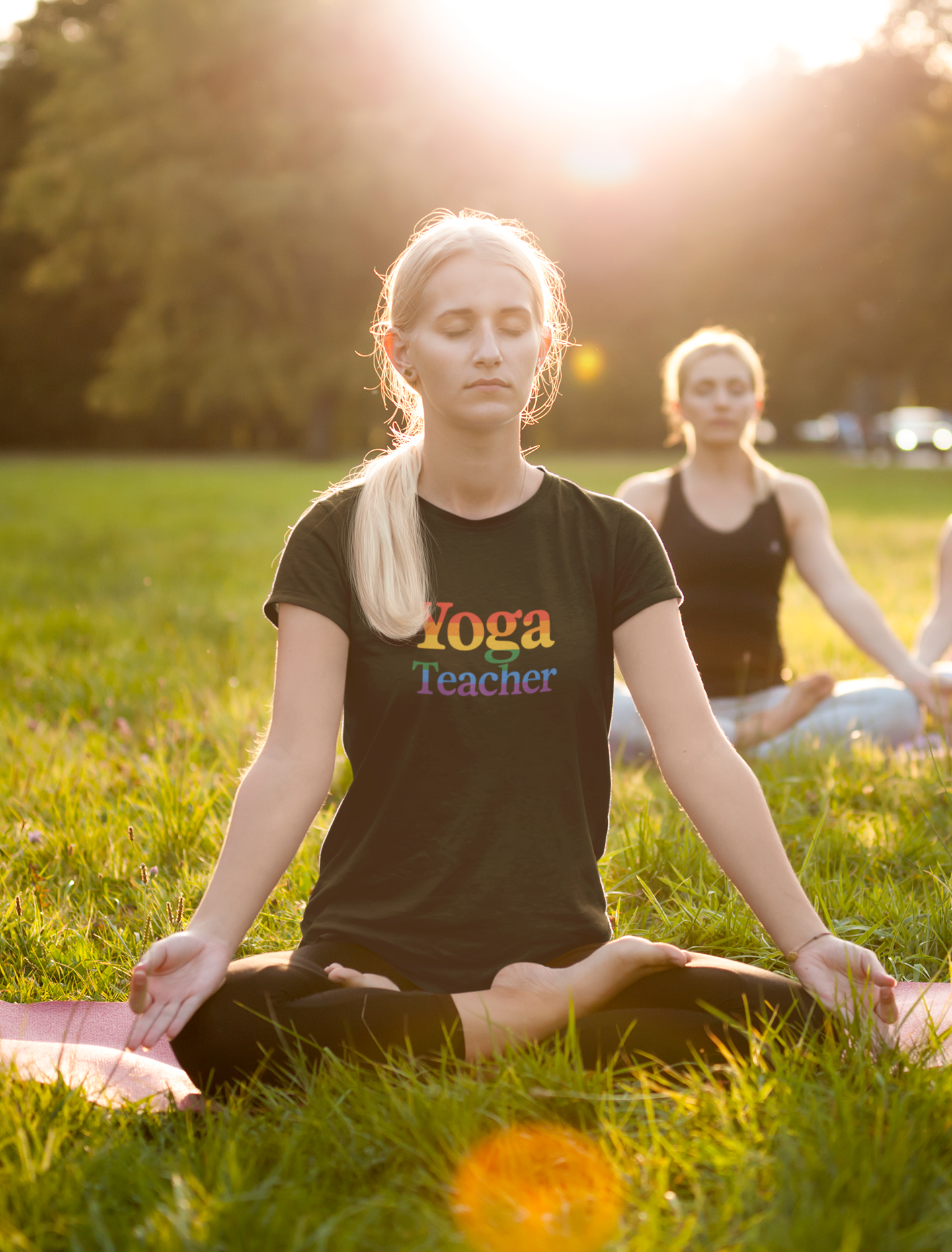 Pride LGBTQ Yoga Teacher Tee: Unisex Yoga Instructor Gift