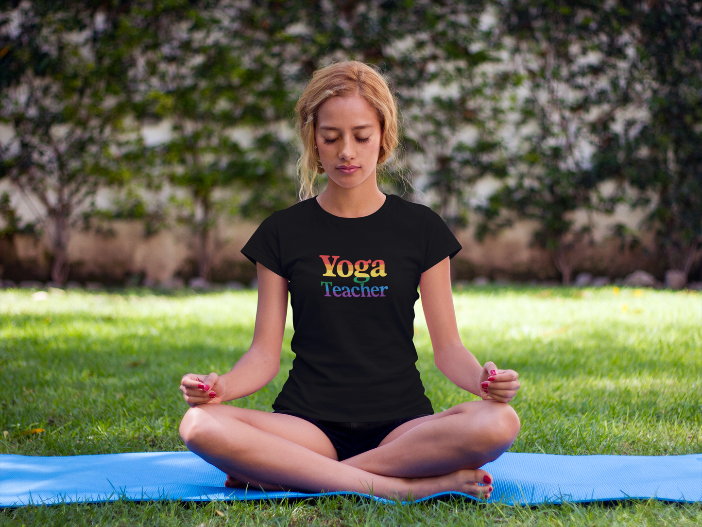 Pride LGBTQ Yoga Teacher Tee: Unisex Yoga Instructor Gift