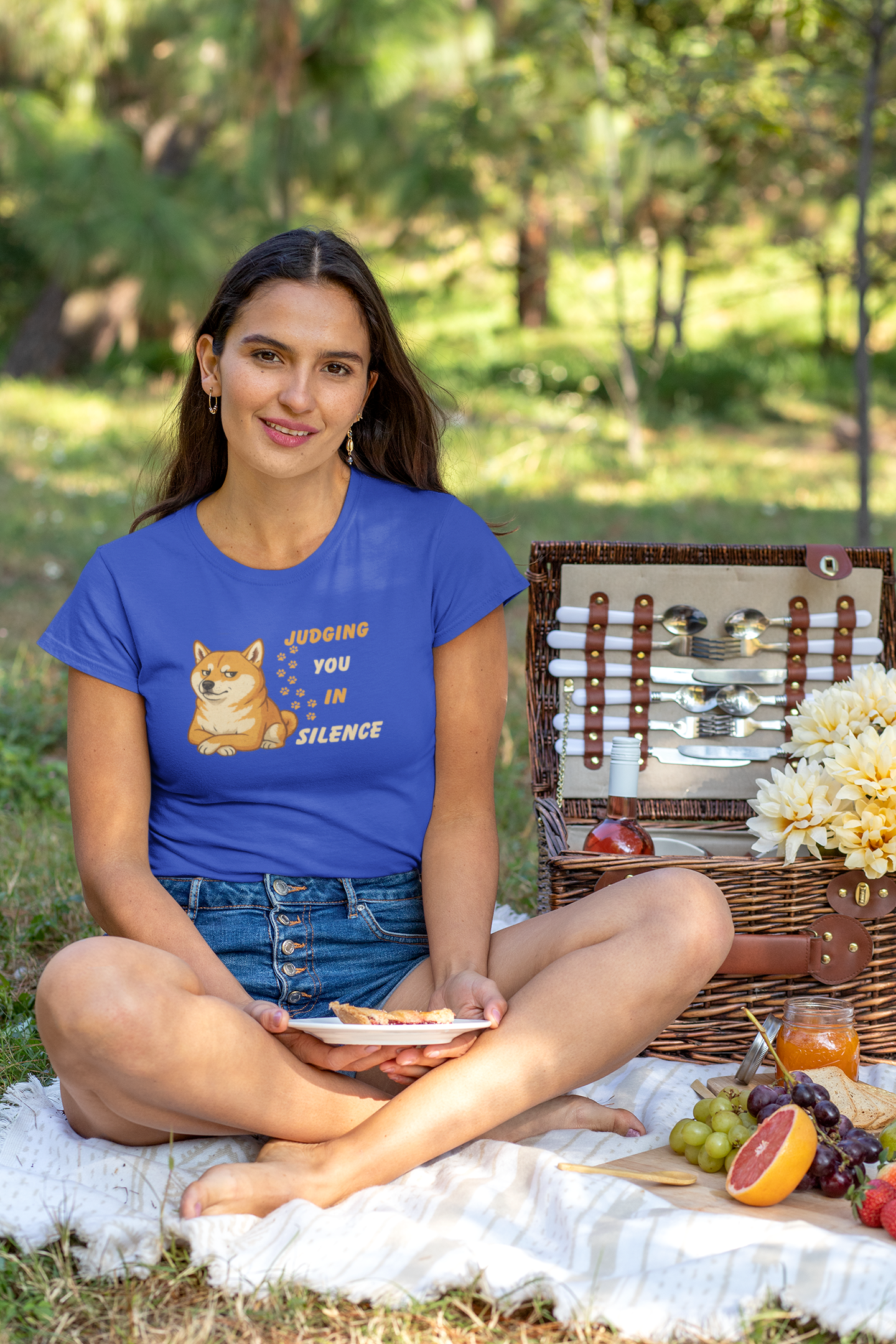 Funny Shiba Inu Judgment T-Shirt | Unisex Dog Lover & Humorous Pet Tee