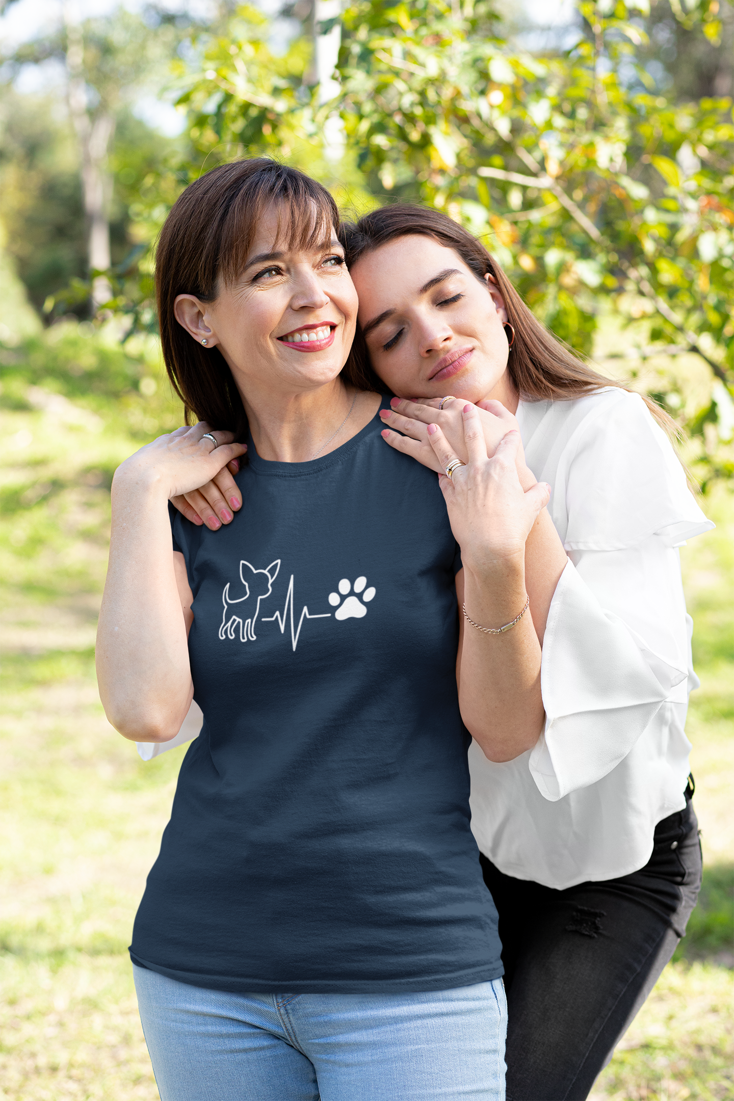 Chihuahua Heartbeat T-Shirt | Funny Dog Lover Gift & Pet Owner Tee