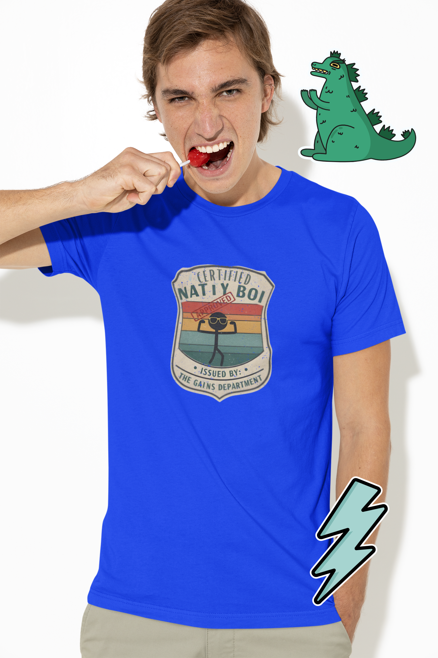 Certified Nati Boi Unisex Tee - Fun Vintage Design