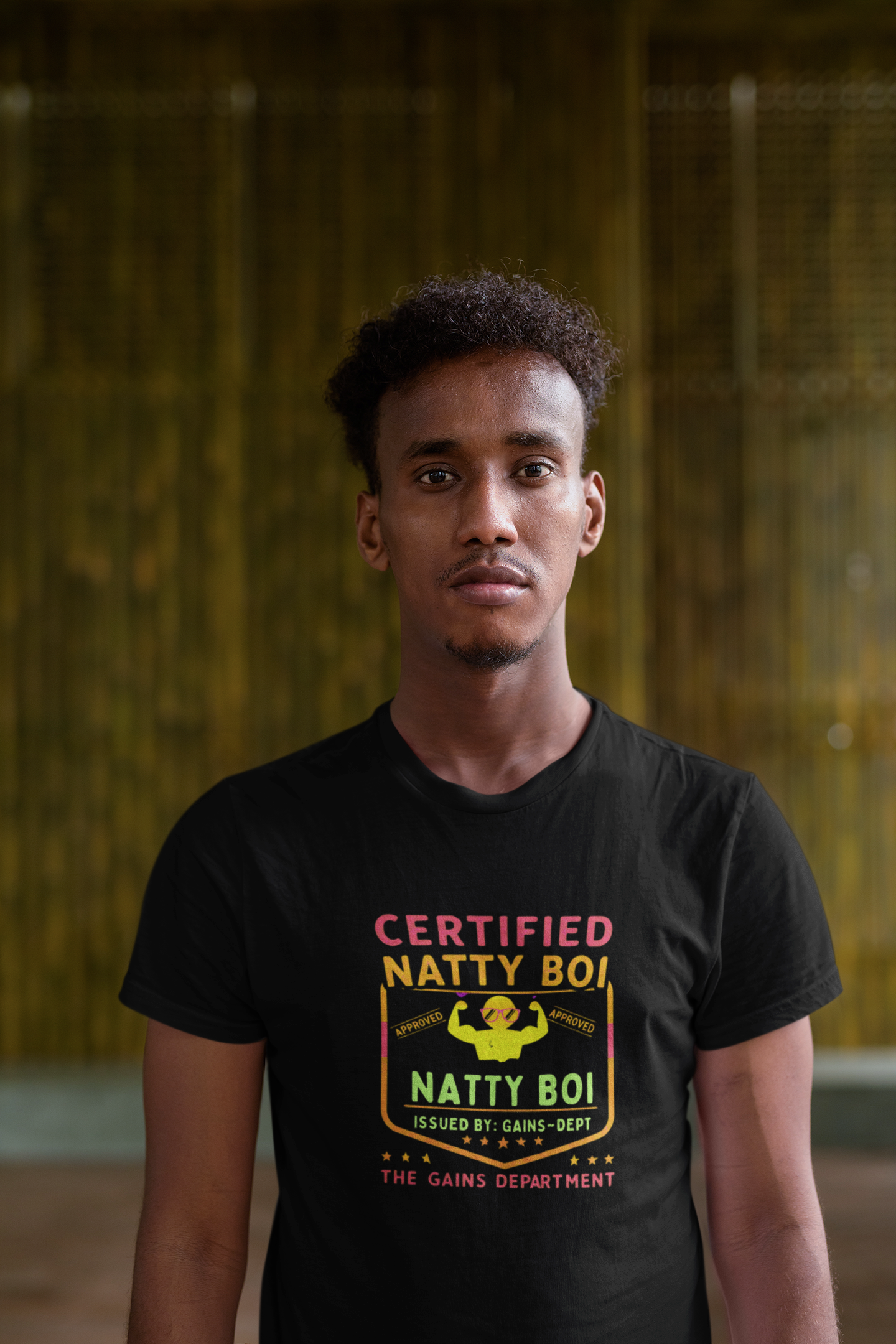 Funny Gym Certified Natty Boi Tee - Unisex Jersey Short Sleeve T-Shirt
