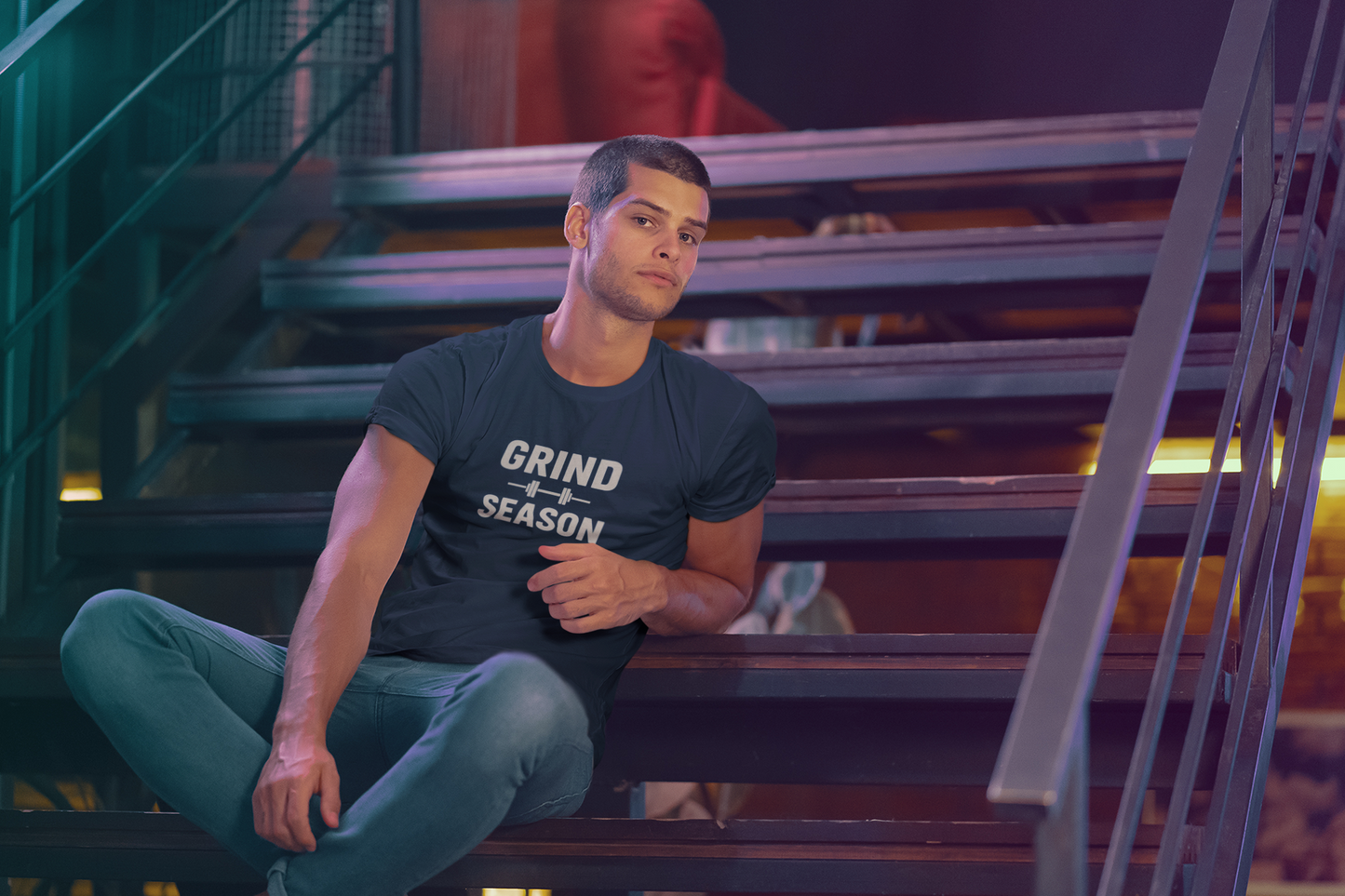 Grind Season T-Shirt | Motivational Gym Shirt | Unisex Hard Work Fitness Apparel | Hustle Culture Workout Tee | Gift for Him/Her