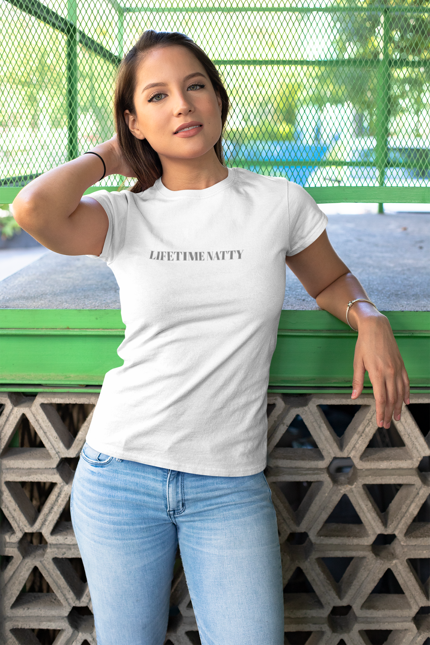 Embroidered Lifetime Nitty Minimalist Graphic Tee
