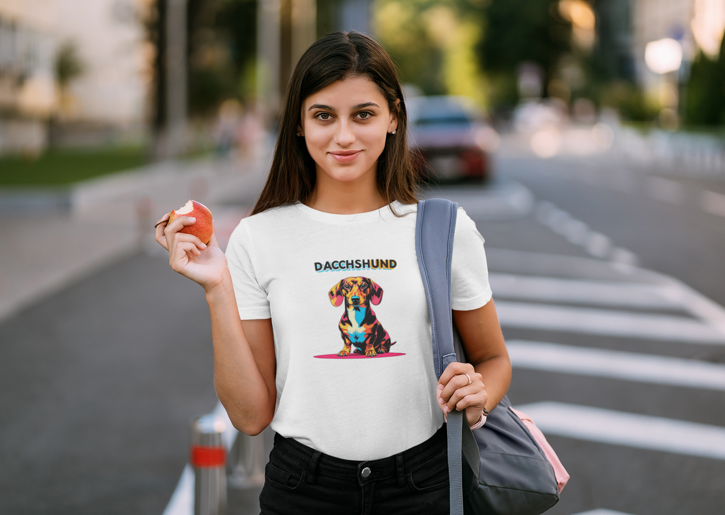 Colorful Dachshund T-Shirt | Unisex Dog Lover Gift & Pet Owner Tee