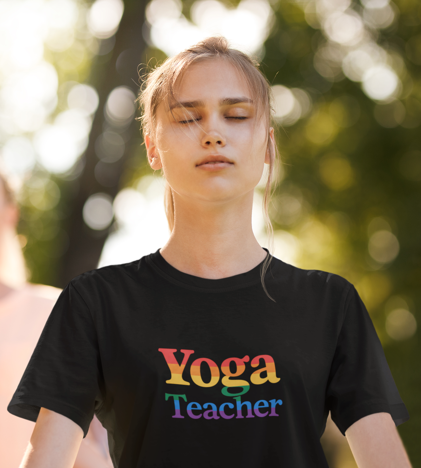 Pride LGBTQ Yoga Teacher Tee: Unisex Yoga Instructor Gift