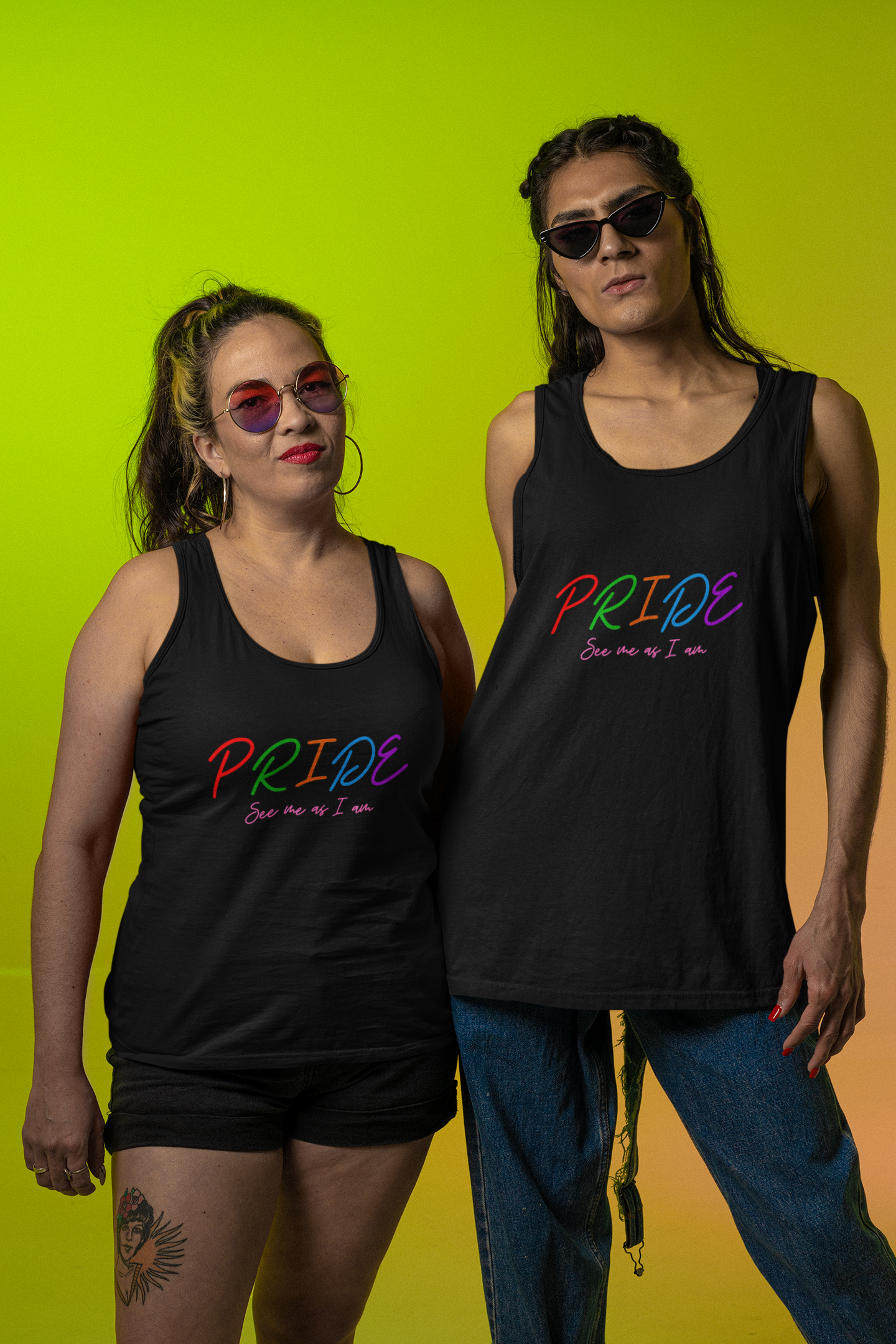 Pride Graphic Tank Top | LGBTQ+ Apparel & Inclusive Summer Wear