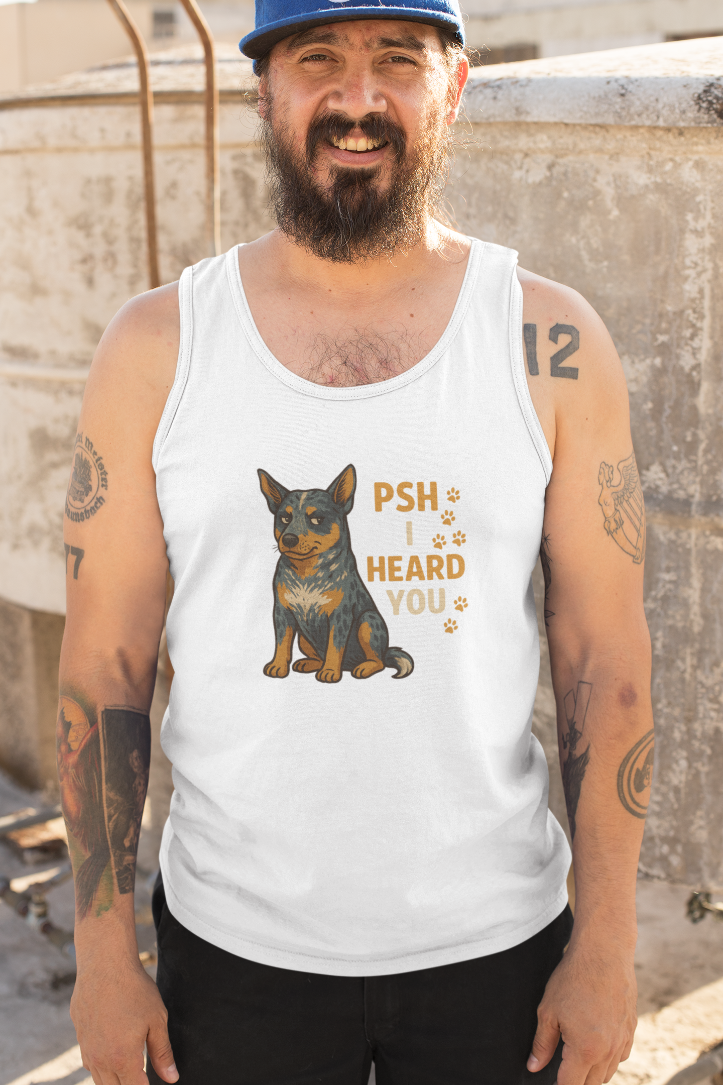 Australian Cattle Dog Tank Top | Unisex Dog Lover Gift & Pet Owner Apparel