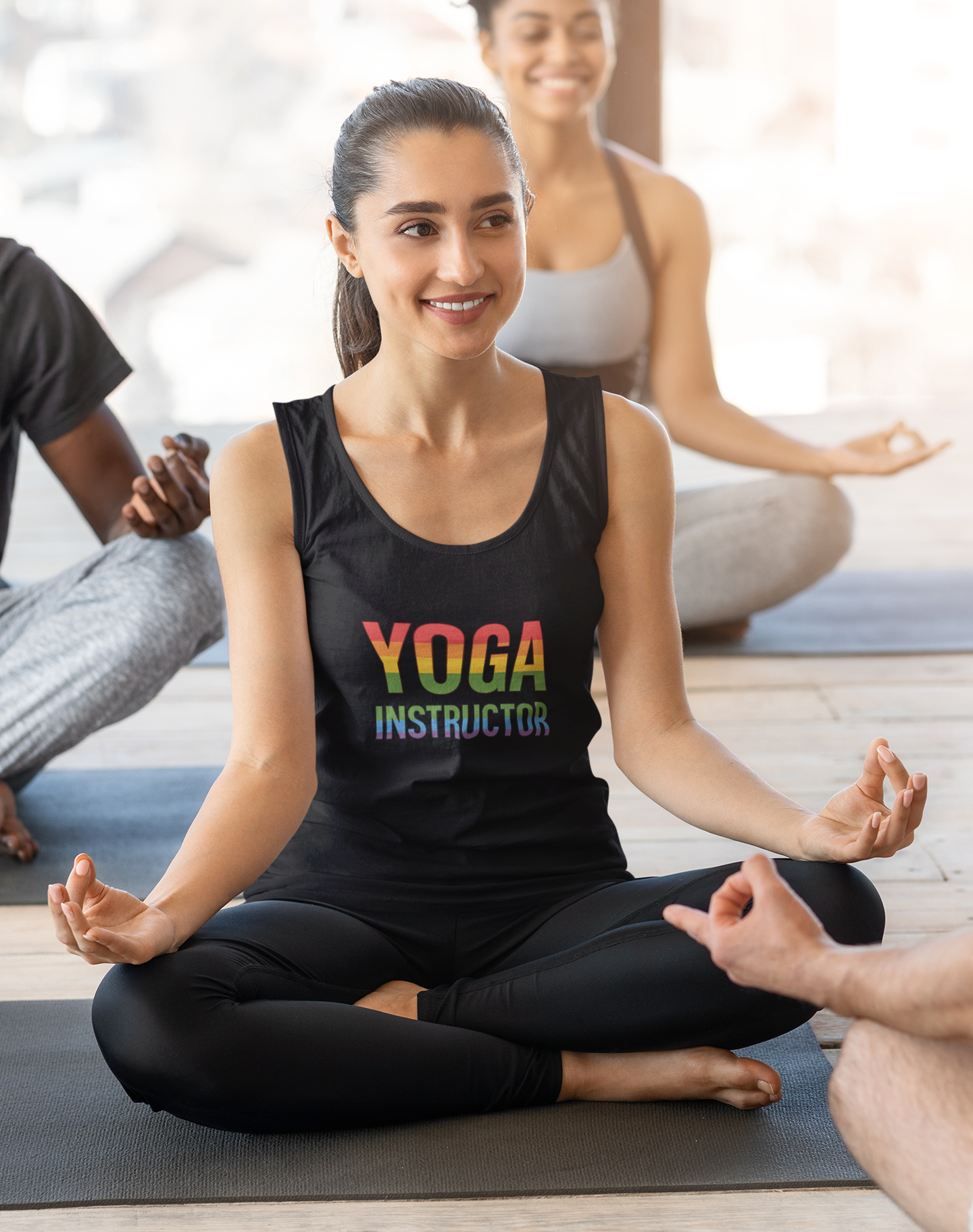 Colorful Pride Yoga Muscle Tank Top | Women's Activewear & Fitness Gift