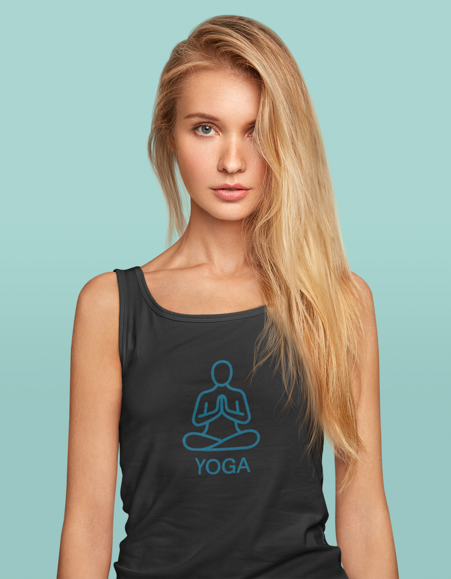 Yoga & Meditation Unisex Tank Top: Comfortable Workout & Fitness Tee