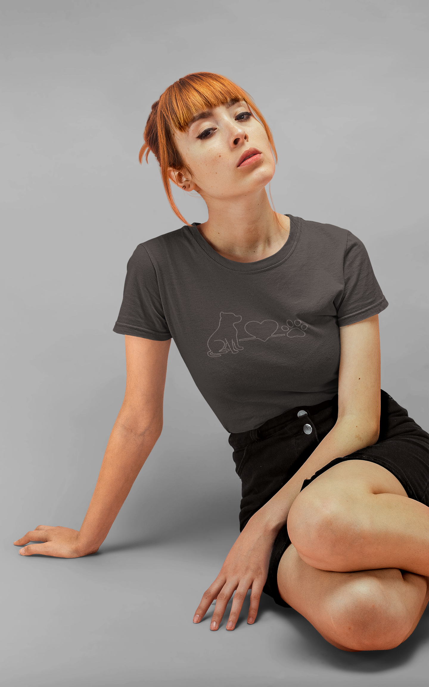 Pit Bull Dog Lover Boyfriend Tee | Women's Graphic Animal Shirt & Pet Parent Gift