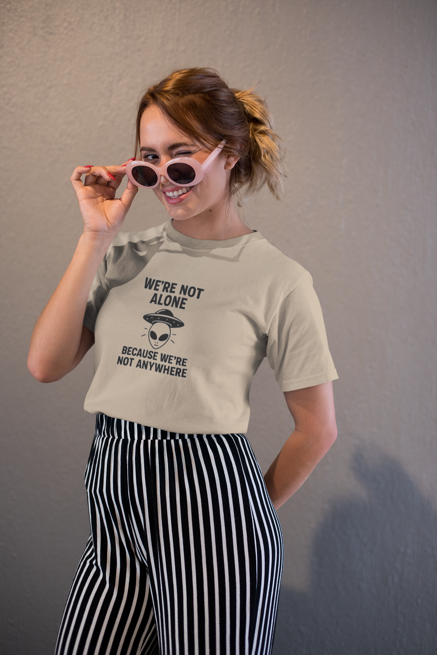 Funny Alien Quote T-Shirt | Unisex Sci-Fi Lover &amp; UFO Tee