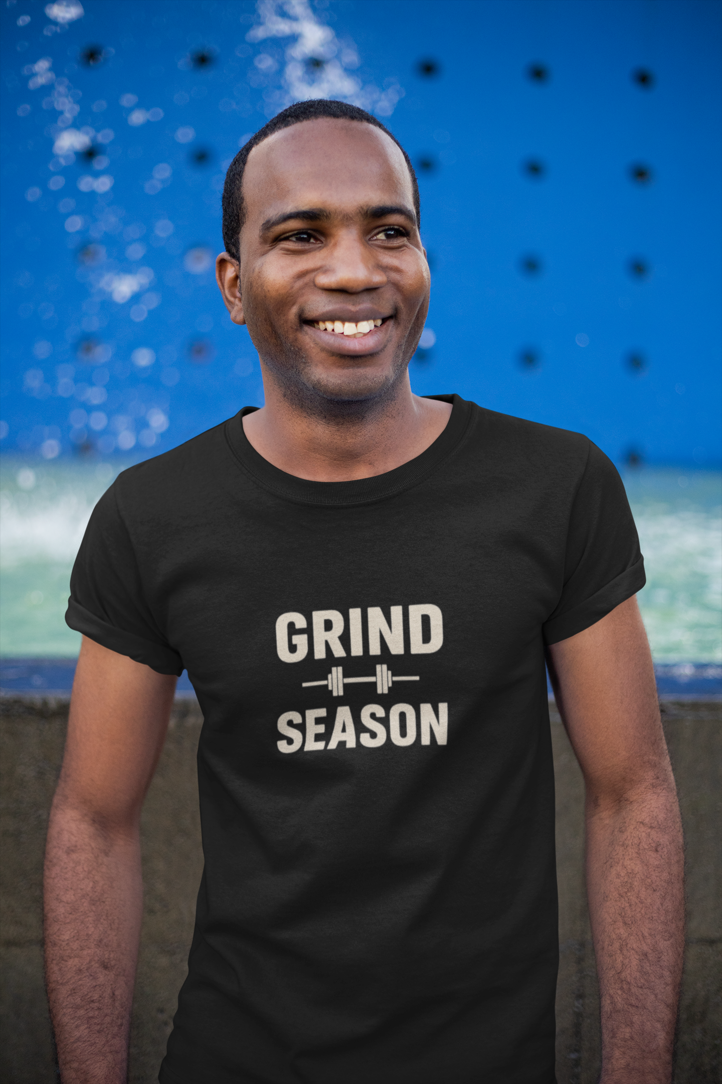 Grind Season T-Shirt | Motivational Gym Shirt | Unisex Hard Work Fitness Apparel | Hustle Culture Workout Tee | Gift for Him/Her