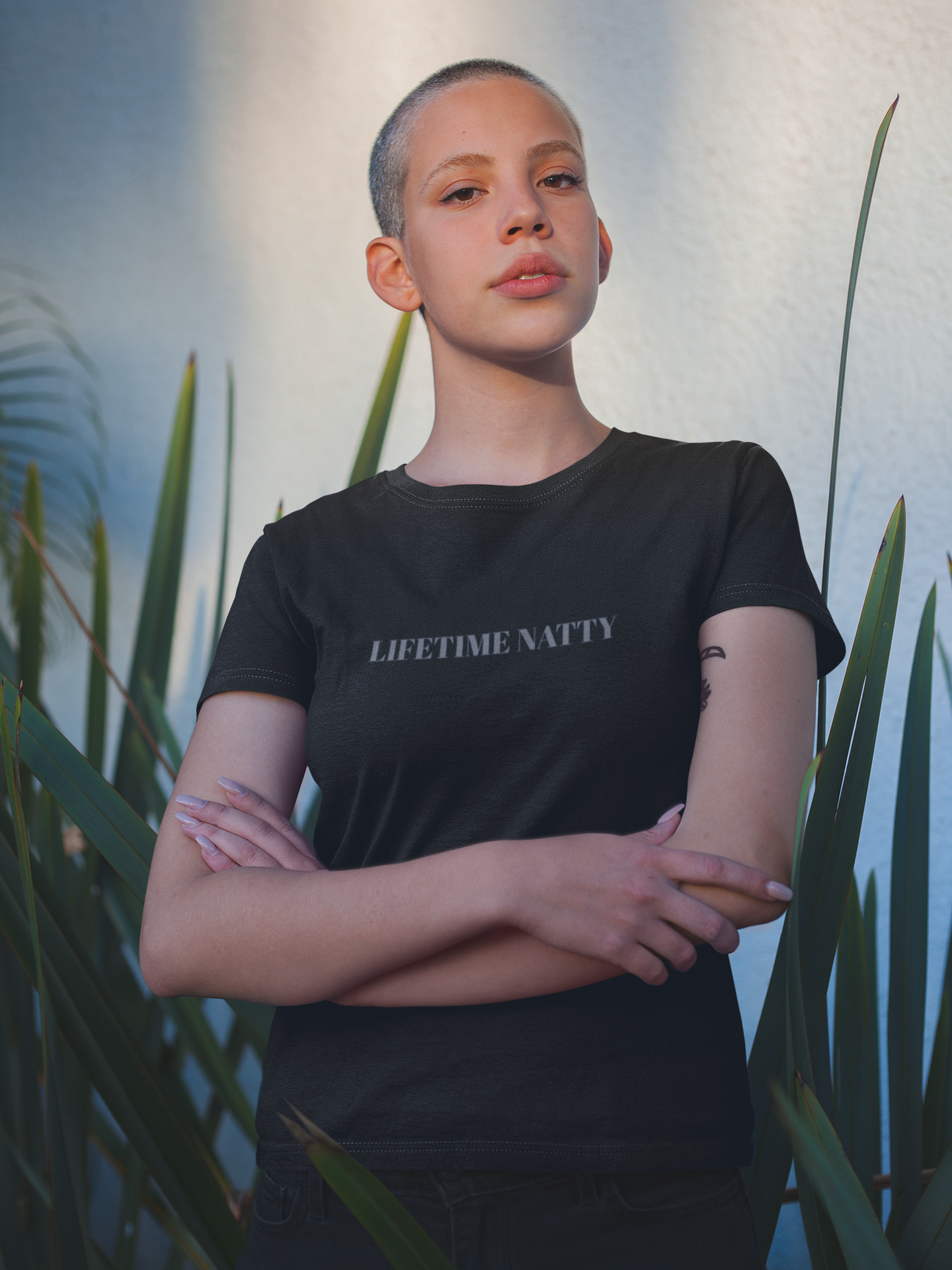 Embroidered Lifetime Nitty Minimalist Graphic Tee