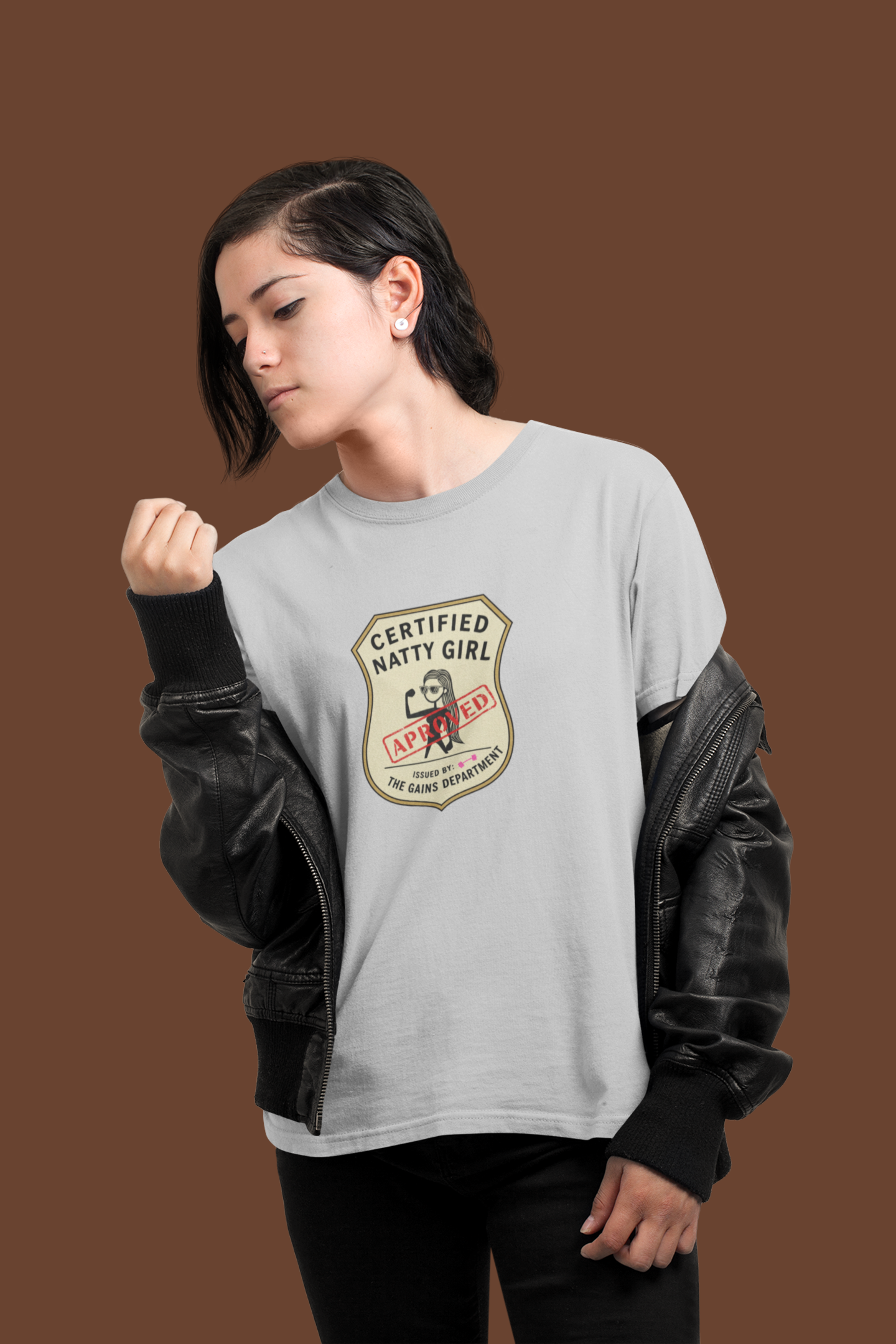 Certified Natty Girl Unisex Jersey Tee - Fun Retro Graphic Shirt