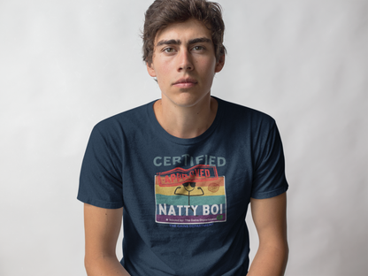 Certified Natty Boi Unisex Tee - Funny Gym Shirt for Fitness Lovers