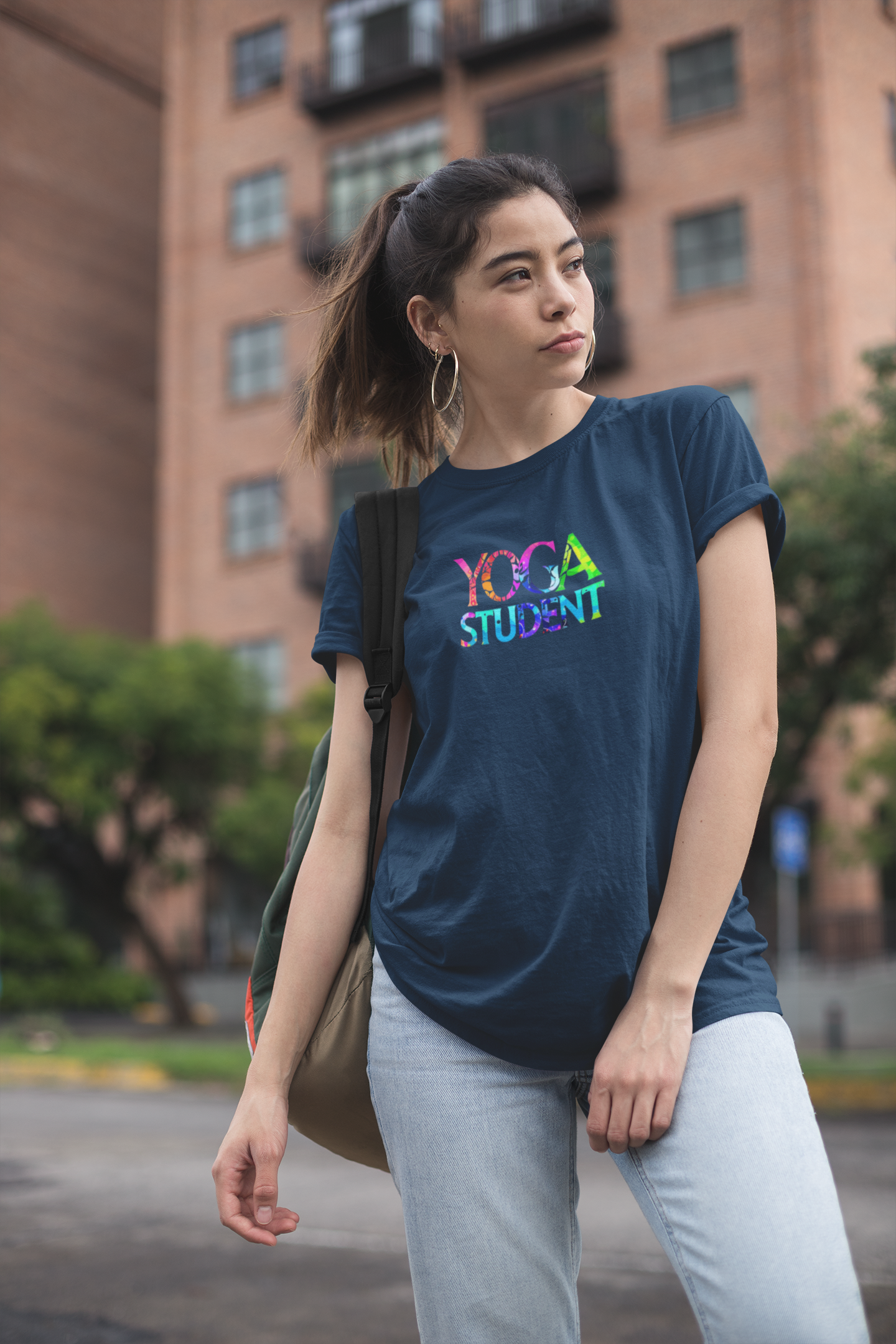 Urban Yogi Long Body Tee: Unisex Yoga & Streetwear Fashion