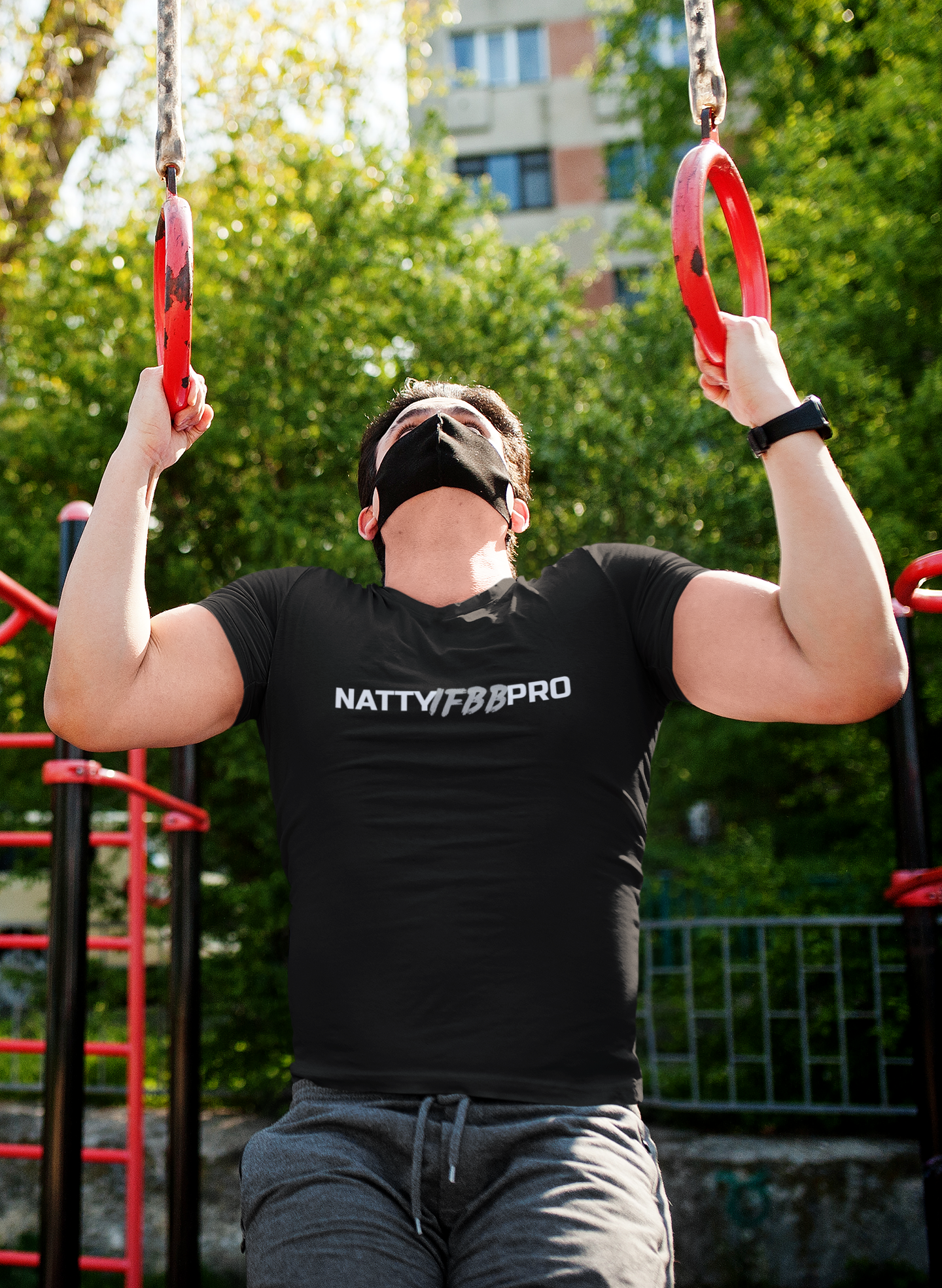 Natty IFFB Pro T-shirt Fitness Training Tee