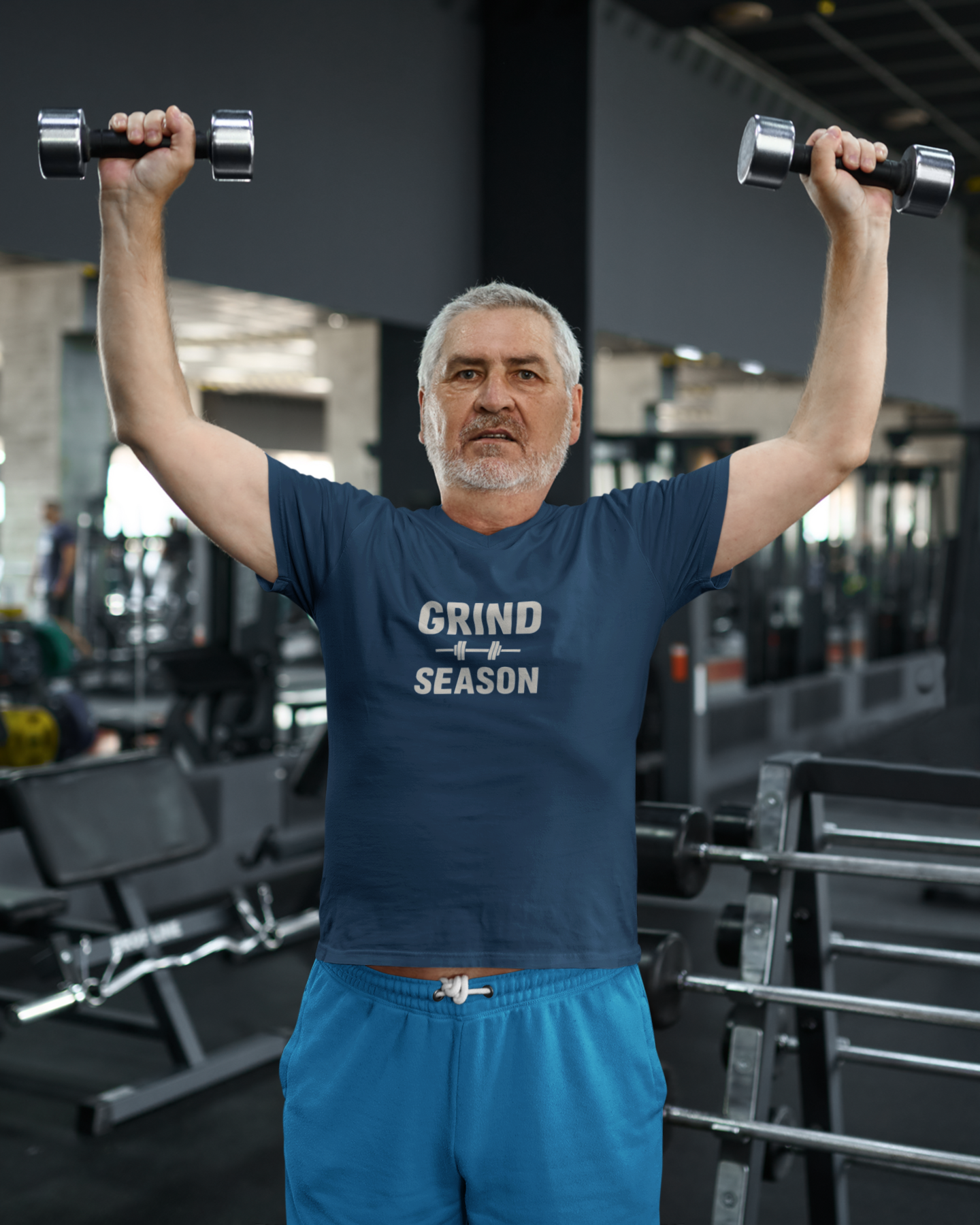 Grind Season T-Shirt | Motivational Gym Shirt | Unisex Hard Work Fitness Apparel | Hustle Culture Workout Tee | Gift for Him/Her