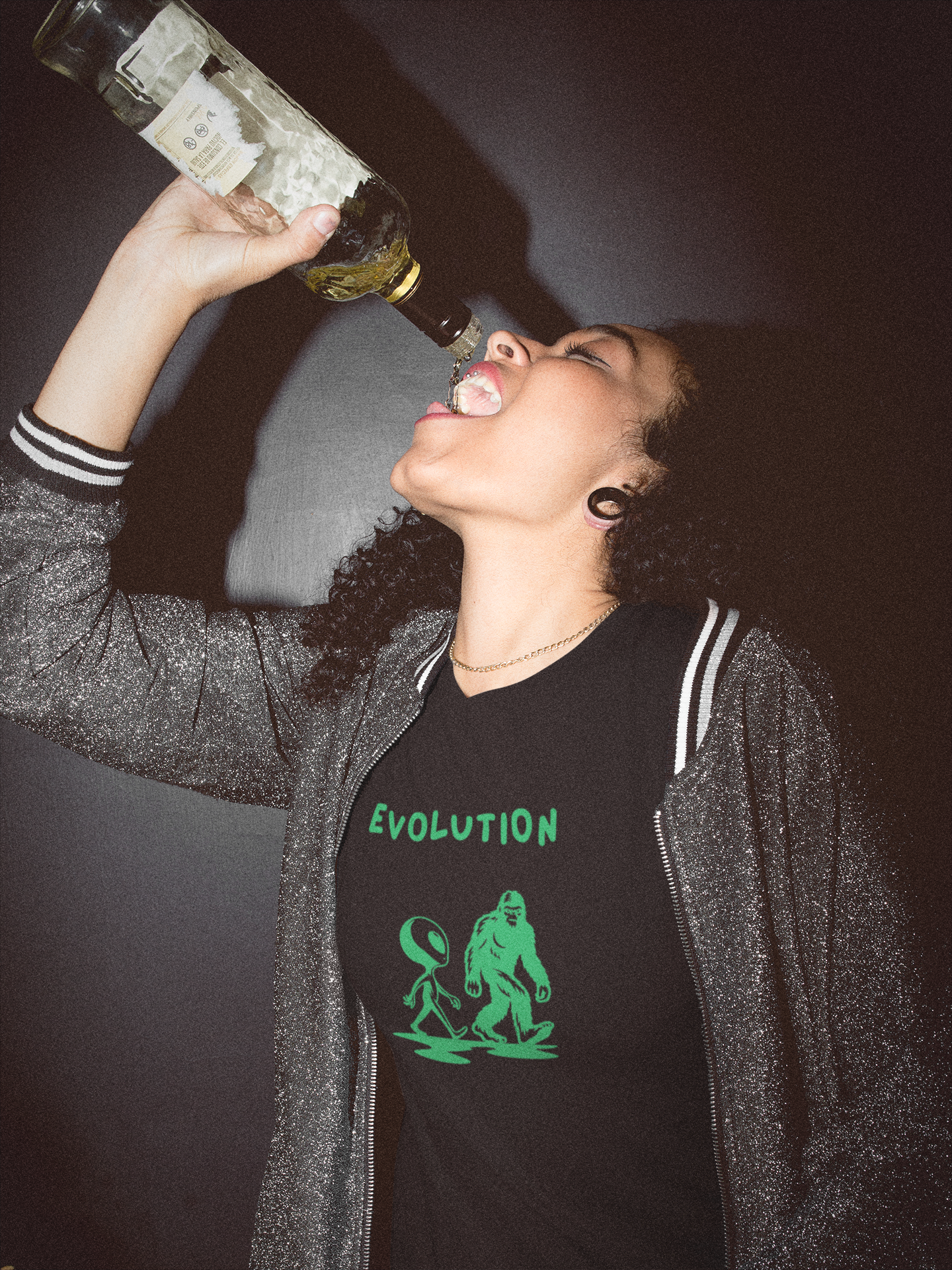 Funny Alien Evolution T-Shirt | Conspiracy Theory Graphic Tee, Unisex Sci-Fi Lover Gift