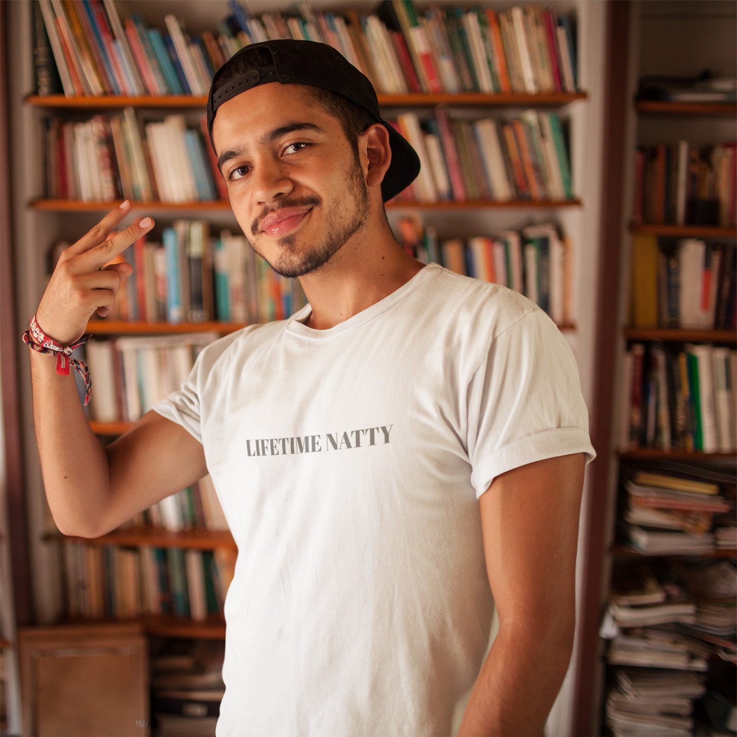 Embroidered Lifetime Nitty Minimalist Graphic Tee