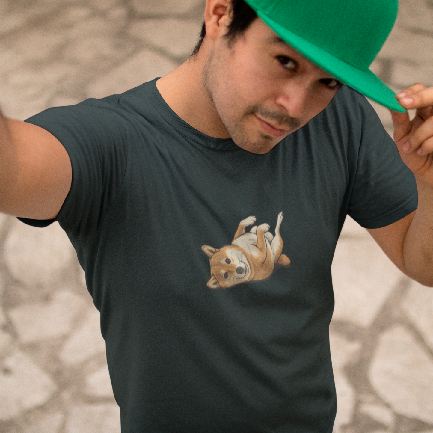 Playful Shiba Inu T-Shirt | Cute Dog Lover Gift | Funny Kawaii Pet Owner Apparel | Unisex Shiba Inu Mom/Dad Tee